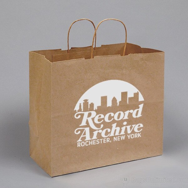 Natural Kraft Paper Custom PRINTED